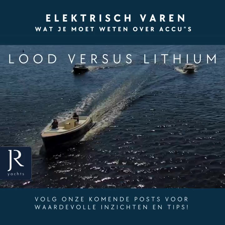 elektrische boot accu